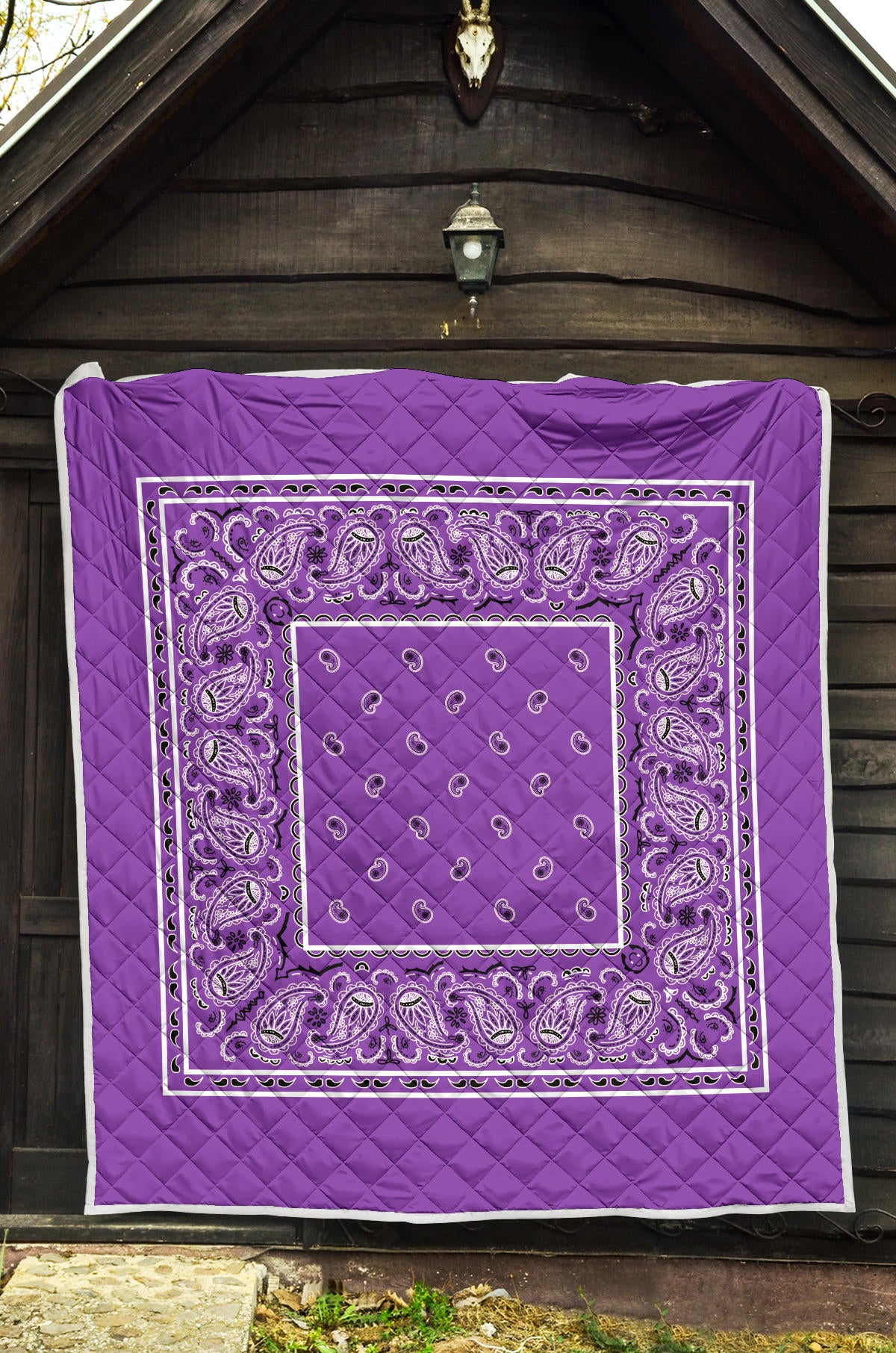 Purple Bandana Bedding