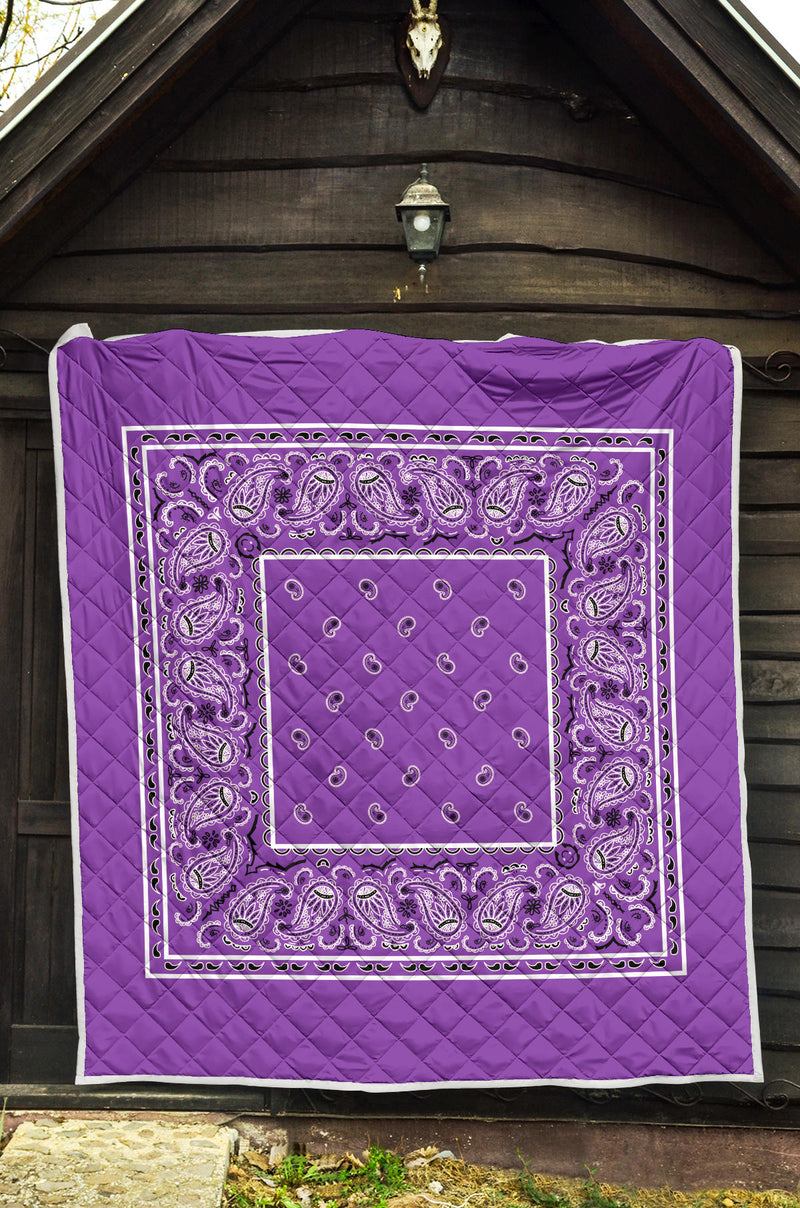 Purple Bandana Bedding