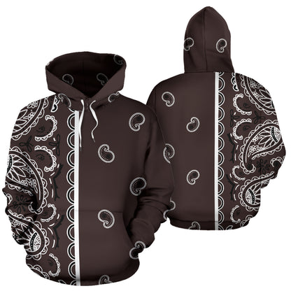brown hoodie