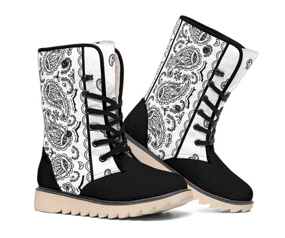 white bandana women's bots for women