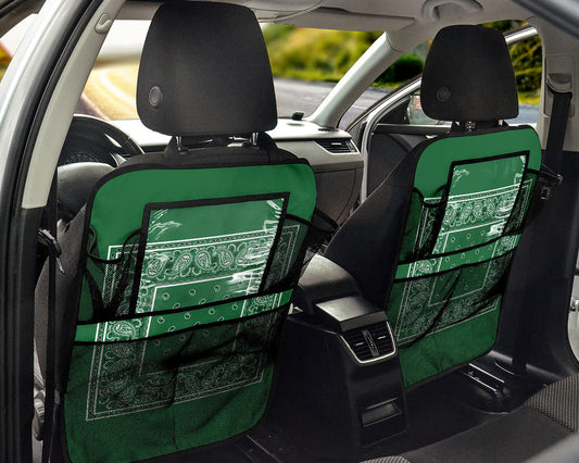 green bandana car organizers