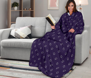 Royal Purple Bandana Monk Blankets