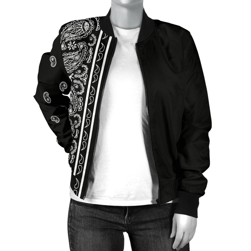 women's bandana jacket