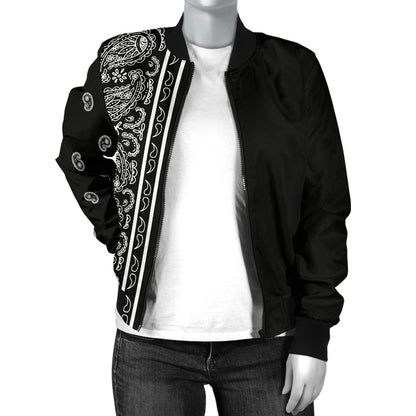 women's bandana jacket