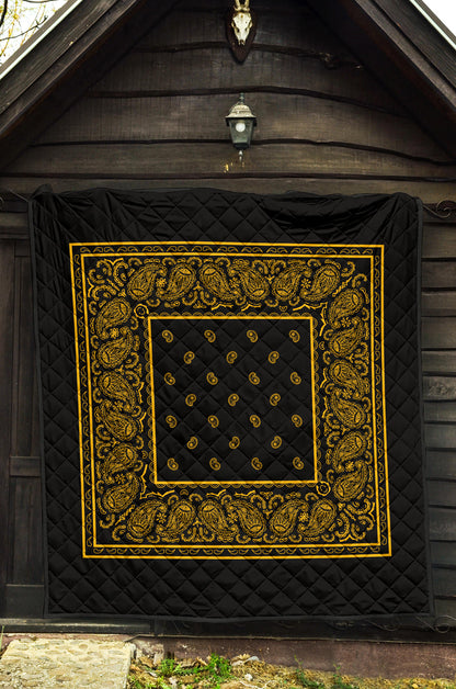 Black Bandana Quilt