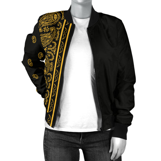 women's bandana jacket