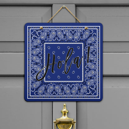 Royal Blue Bandana Signs