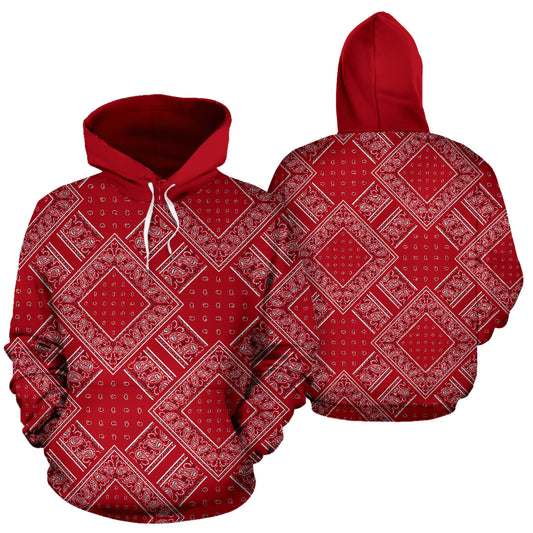 red bandana hoodie