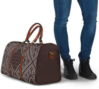 brown bandana travel bag