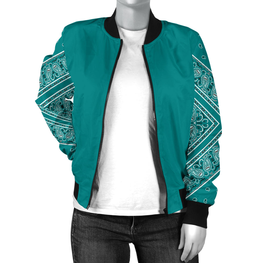 teal jacket
