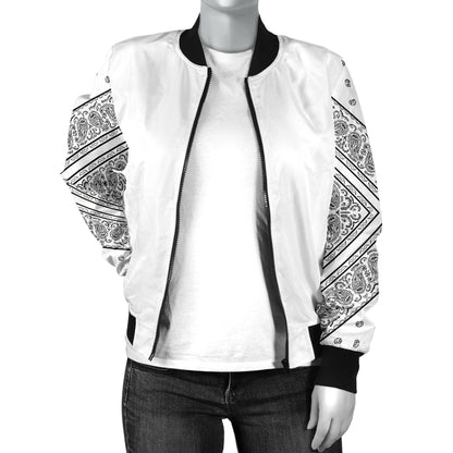 white bandana jacket
