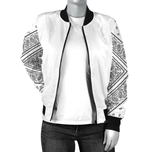 white bandana jacket