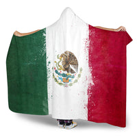 Mexico Flag Hooded Blankets