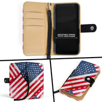 American Flag Phone Case Wallet