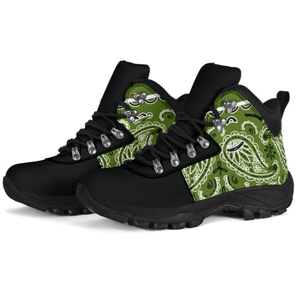 Verde Bandana Alpine Boots