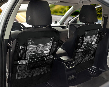 black bandana seat organizers