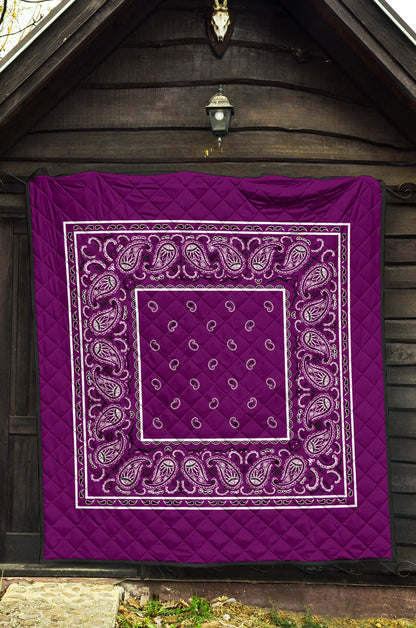 Quilt - Wild Plum Bandana Quilt