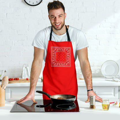 Western Red Bandana Aprons