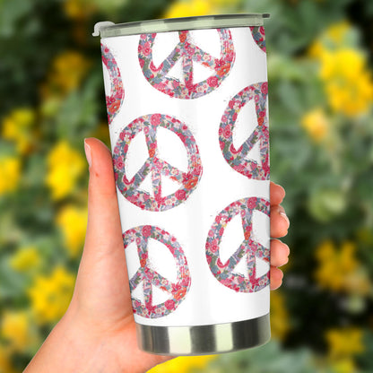 Bohemian Peace Symbol Tumblers