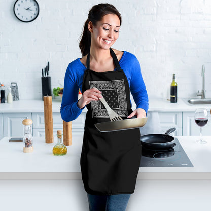 Black Bandana Aprons