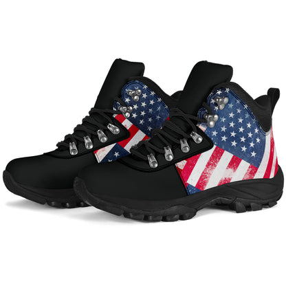 American Flag Bandana Alpine Boots