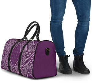 purple bandana travel bag