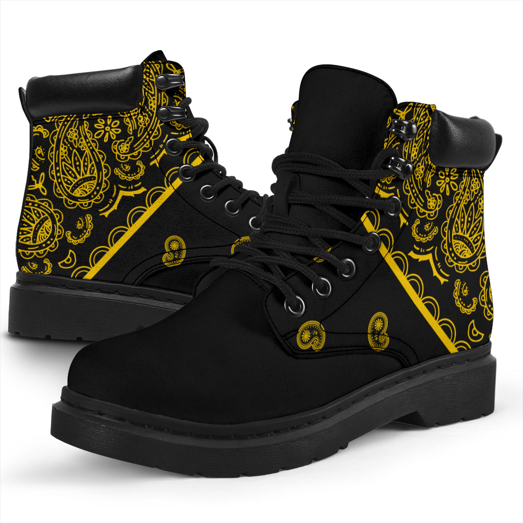 Black Gold Bandana All-Season Boots