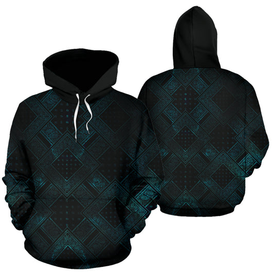 black grunge style hoodie