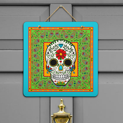 Sugar Skull Door Signs