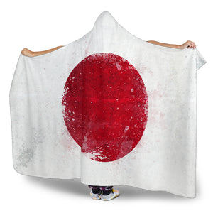 Ultimate Japan Flag Hooded Blanket