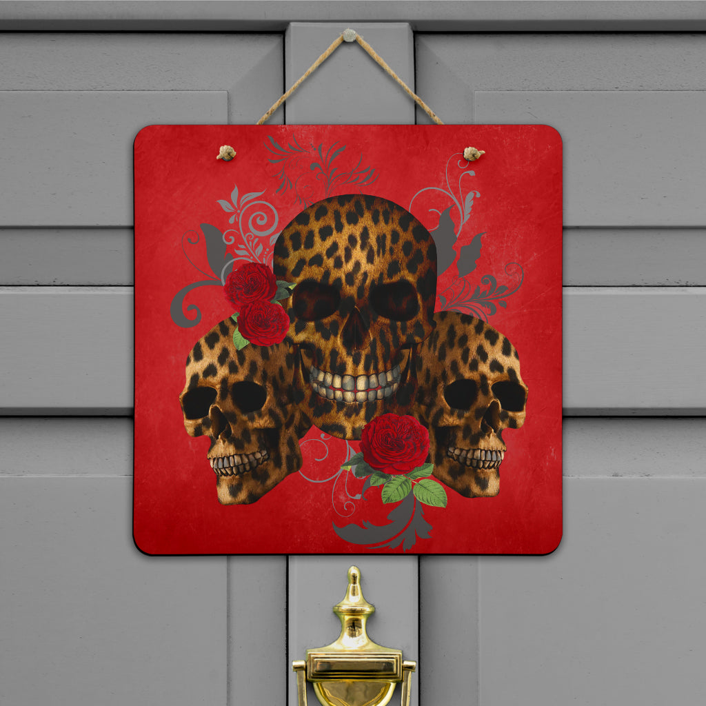 Skull Addict's Door Signs - 4 Styles