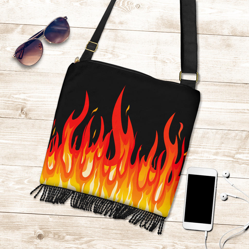 Flame Bandana Boho Bag