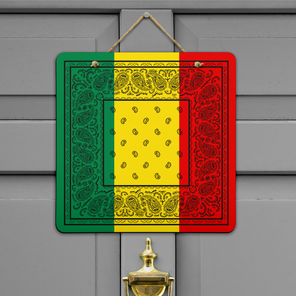Rasta Rhythms Door Signs