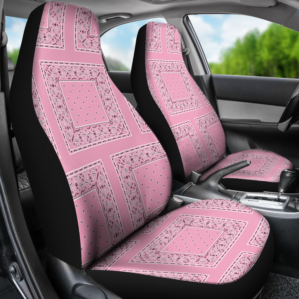 light pink seat cover