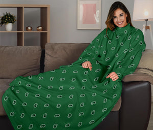 Classic Green Bandana Monk Blankets