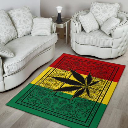 Rasta 420 Bandana Area Rugs