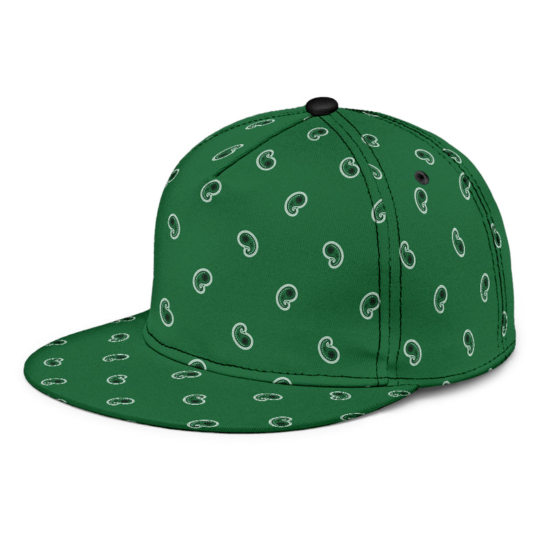 green paisley sportswear hat