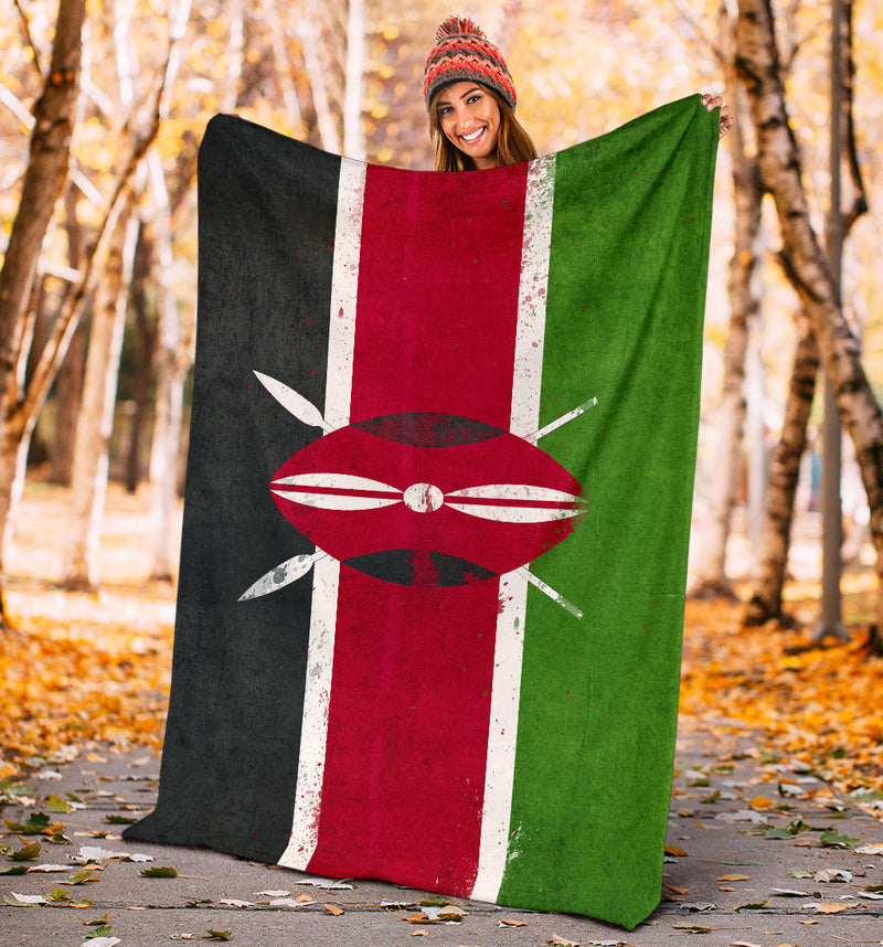 Kenya Flag Blanket