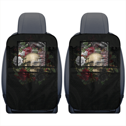 Skulls and Roses Car Seat Organizers