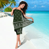 forest green sarong