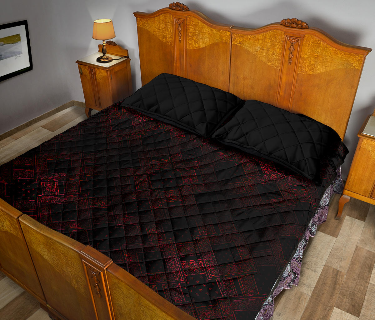 Quilt Set - El Diablo Bandana DB Quilt w/Shams