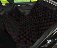 Black and Red Paisley Car Pet Seat Covers