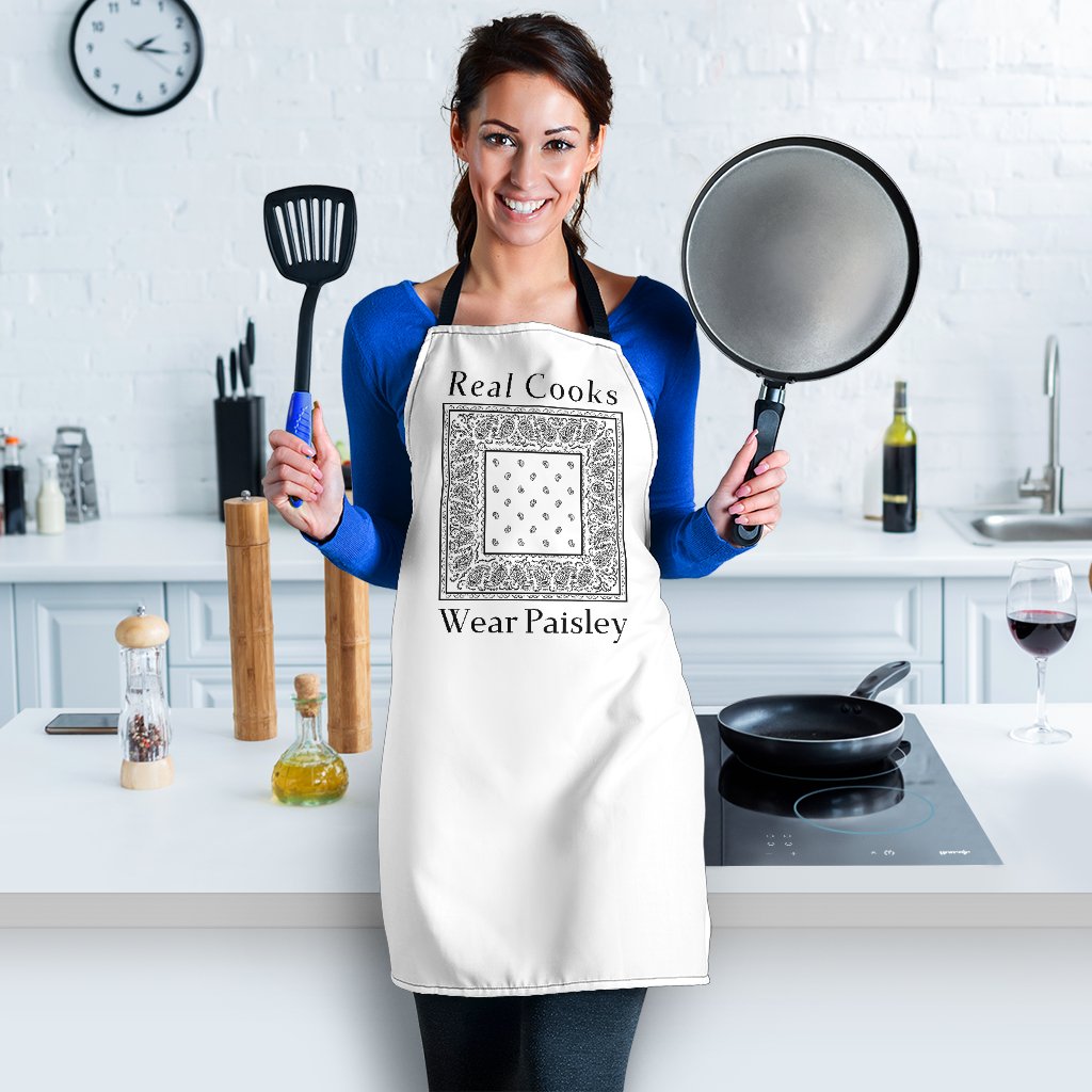 White Bandana Aprons