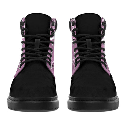 Mauve Bandana Blackout All Season Boots