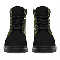 Army Green Bandana Blackout All Season Boots