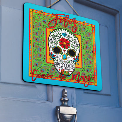Sugar Skull Door Signs
