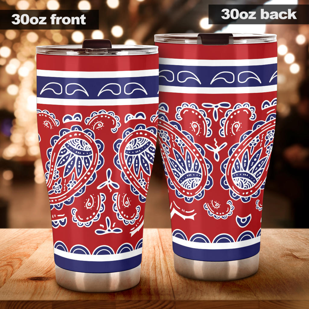 Patriotic Bandana Tumblers