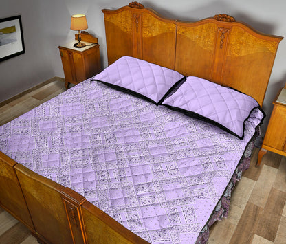 Quilt Set - Lilac Bandana DB Quilt w/Shams