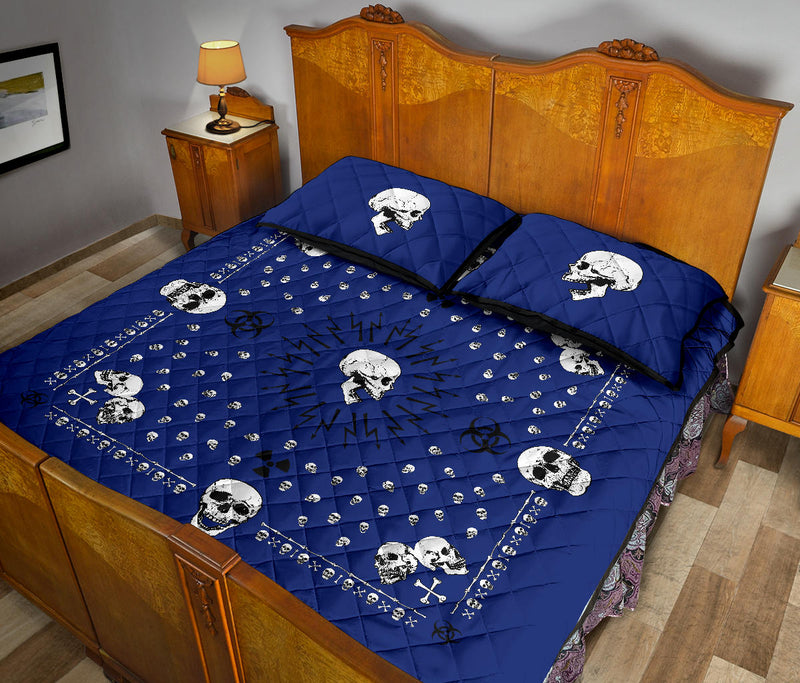 skull bandana bedroom decor