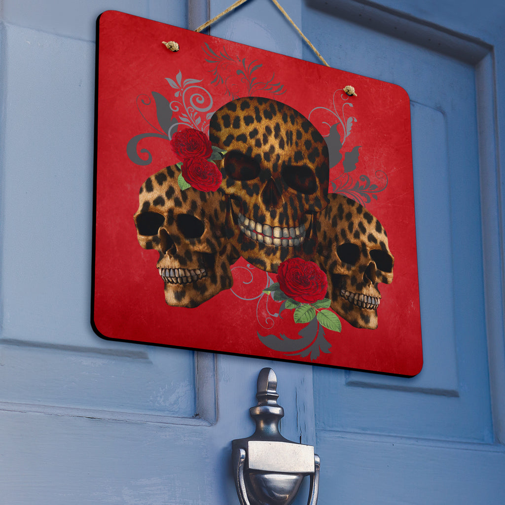 Skull Addict's Door Signs - 4 Styles